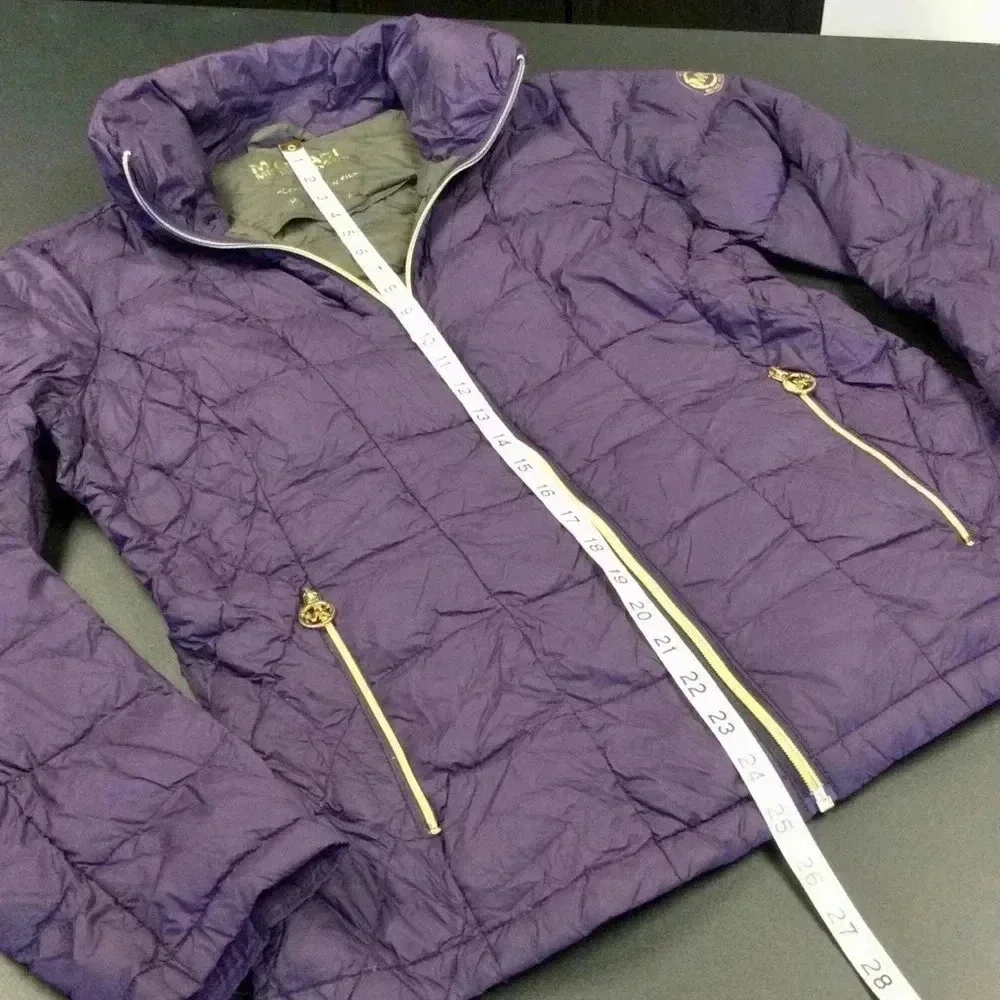 Women's Michael Kors‎ packable Purple Jacket Size M